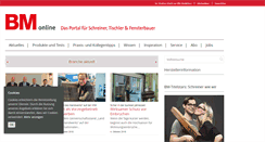 Desktop Screenshot of bm-online.de